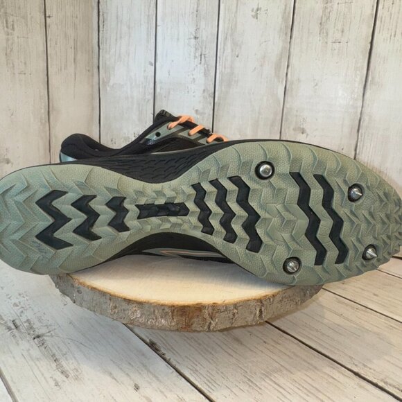 Saucony Womens Sz 10 Kilkenny XC7 Spiked Cross Country Running Shoes Black/Pink - Picture 2 of 8